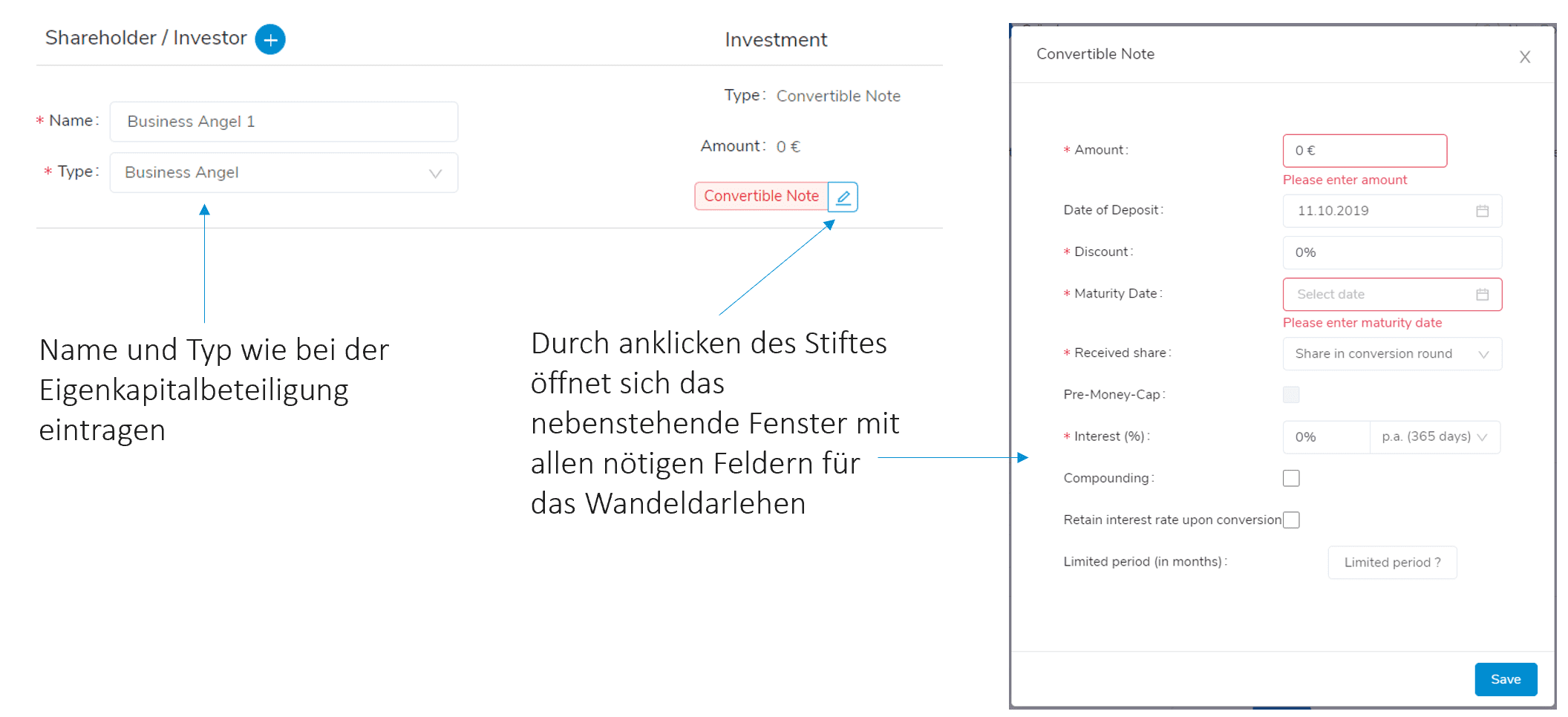 Equity Documentation - Convertible Loans