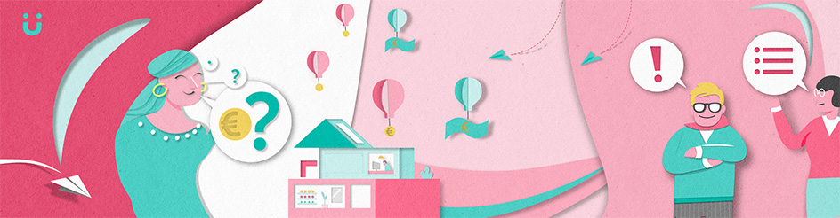Illustration rund um Finanzierung, Verhandlung und Term Sheet.