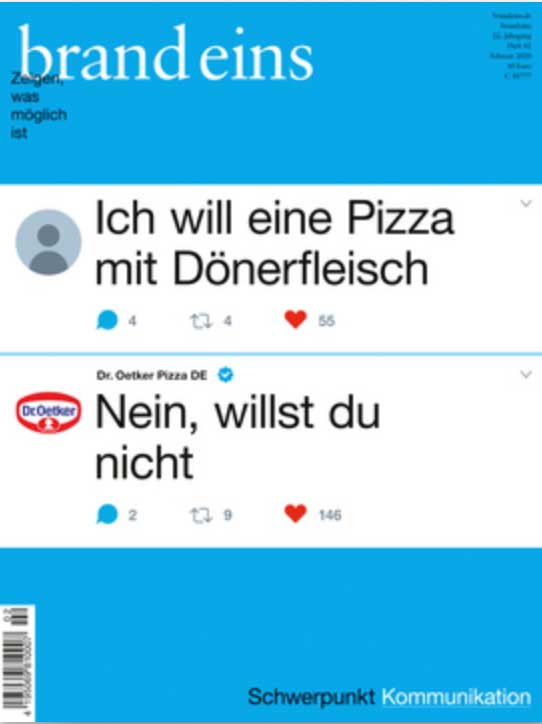 brandeins thema: Kommunikation