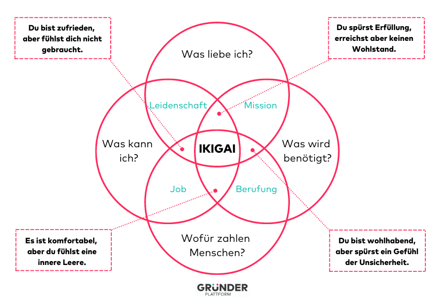 Ikigai Grafik Erklärung