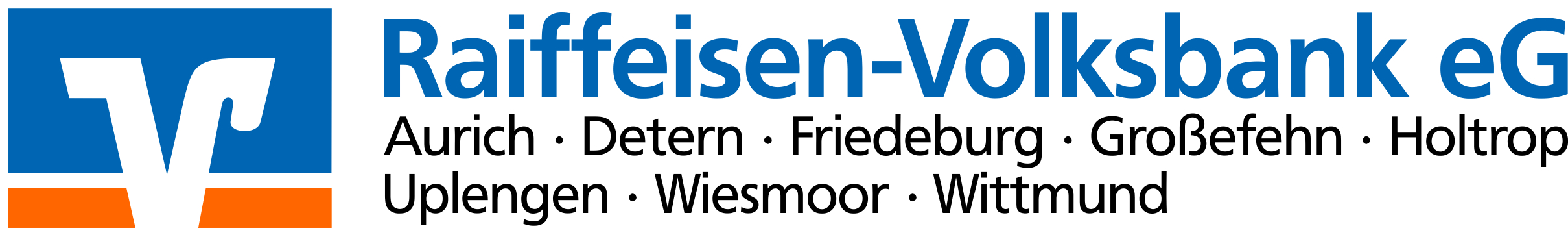 Logo Raiffeisen-Volksbank eG, Aurich
