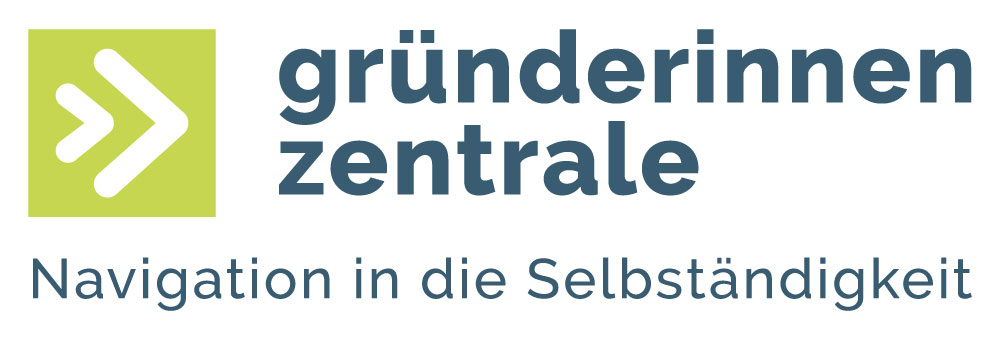 Logo Gründerinnenzentrale - Navigation in die Selbständigkeit